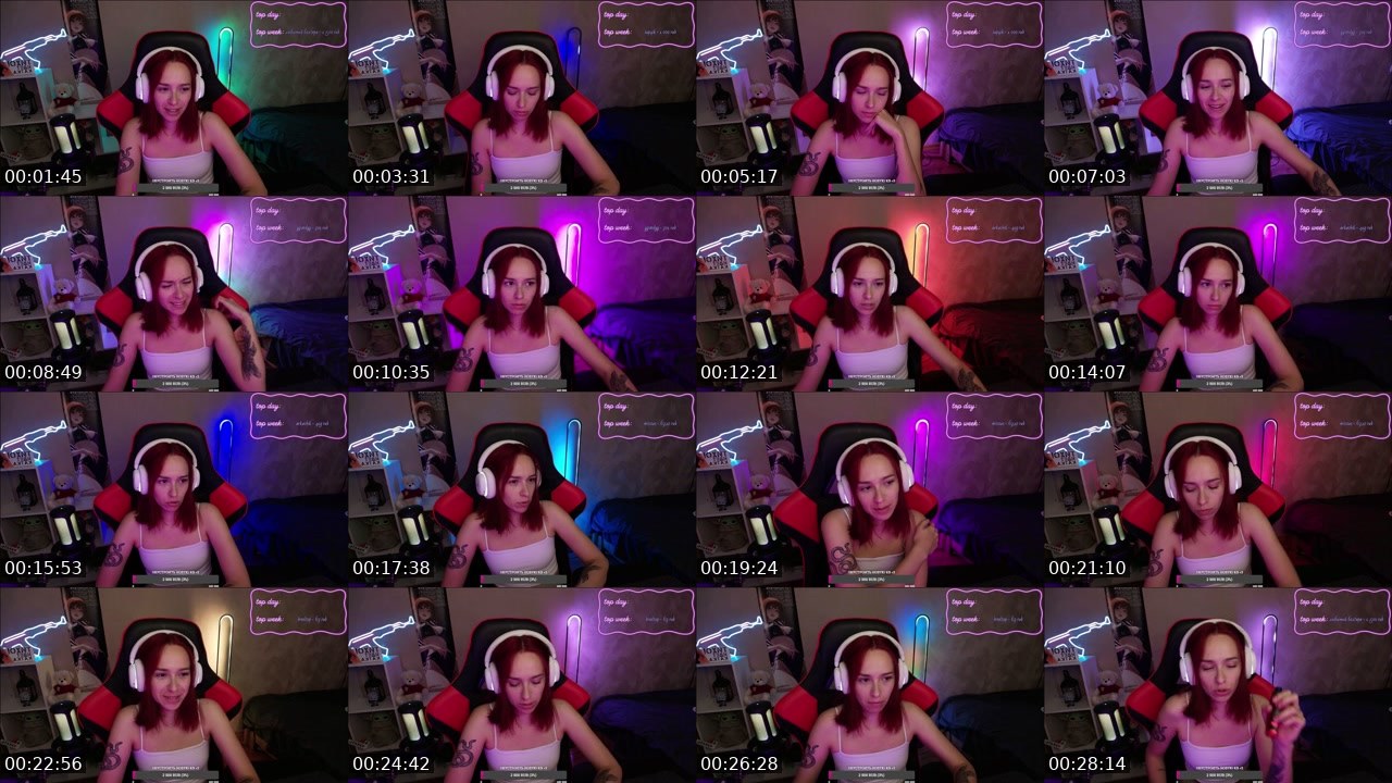 Contact-sheet preview of tancyvtrusikah's Twitch recording