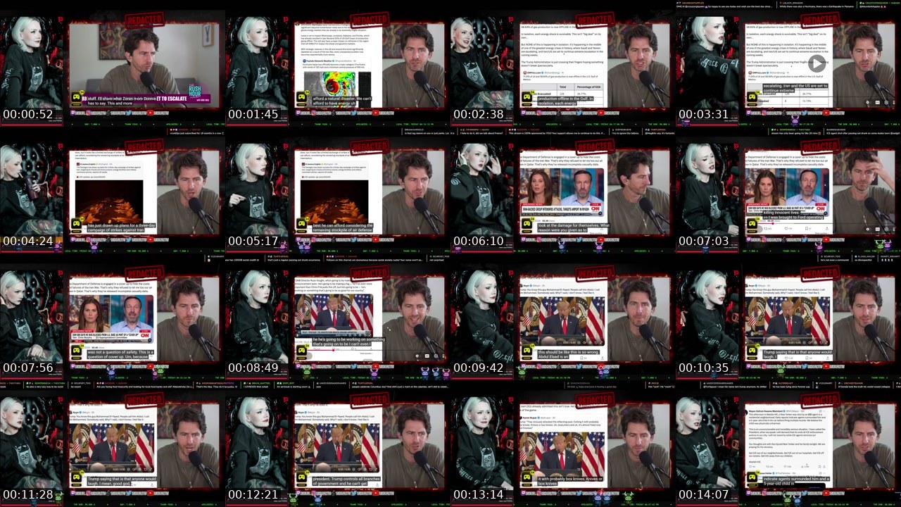 Contact-sheet preview of sadgirl's Twitch recording