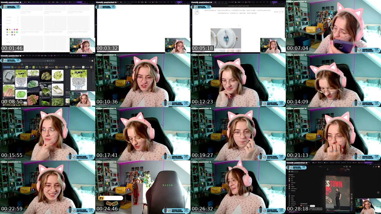 Contact-sheet preview of Menders_7's Twitch recording