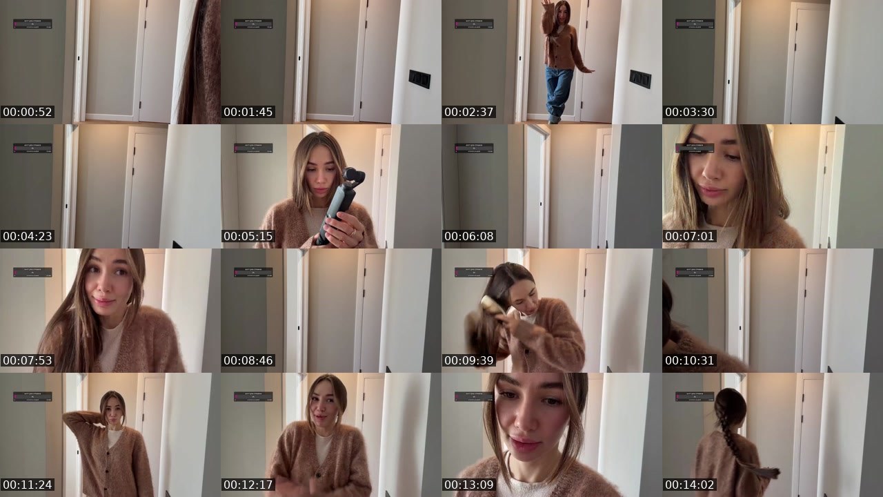 Contact-sheet preview of AlishaMalinova's Twitch recording