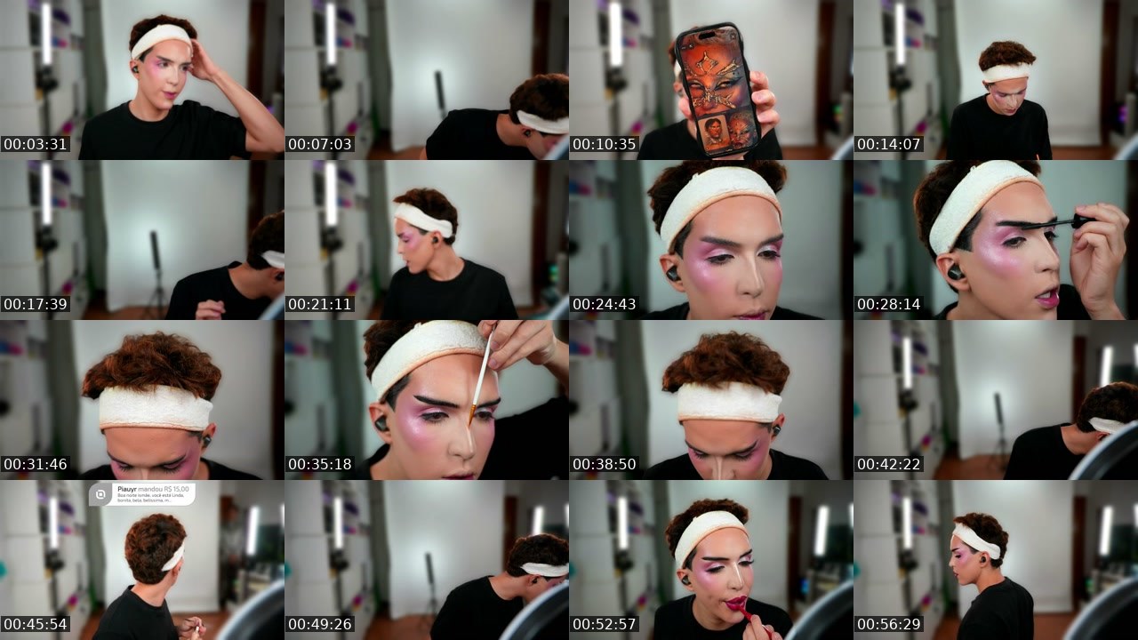 Contact-sheet preview of ISMEIOW's Twitch recording