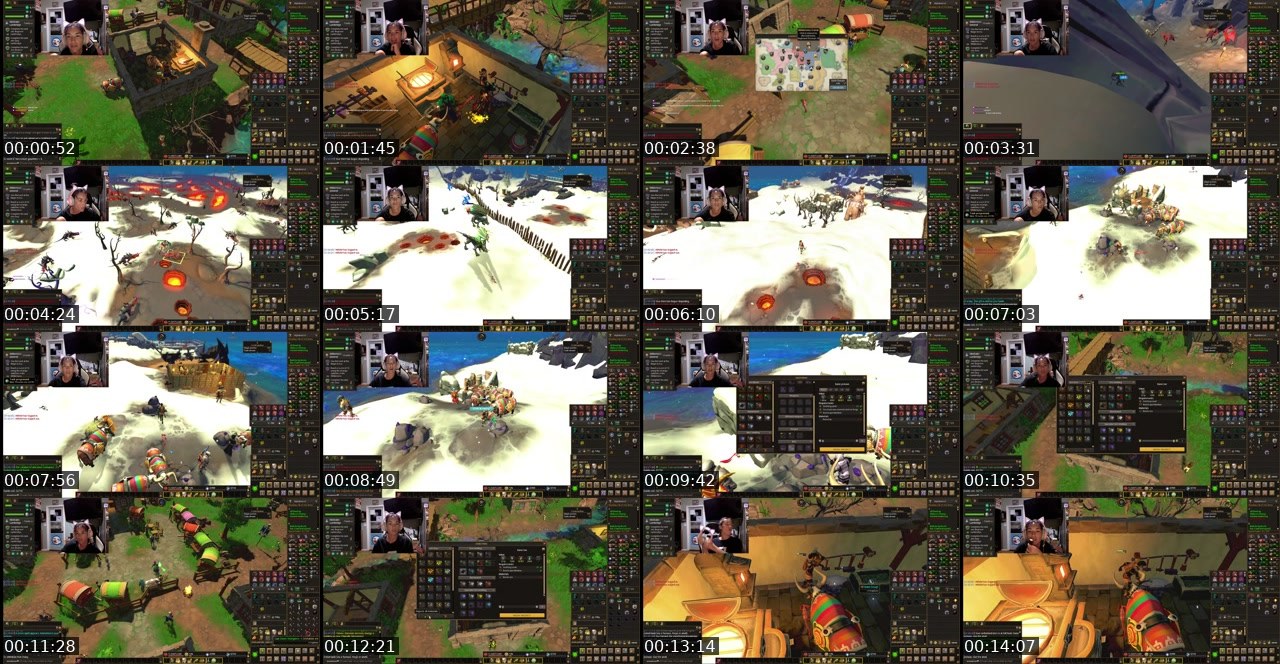 Contact-sheet preview of assamoon's Twitch recording