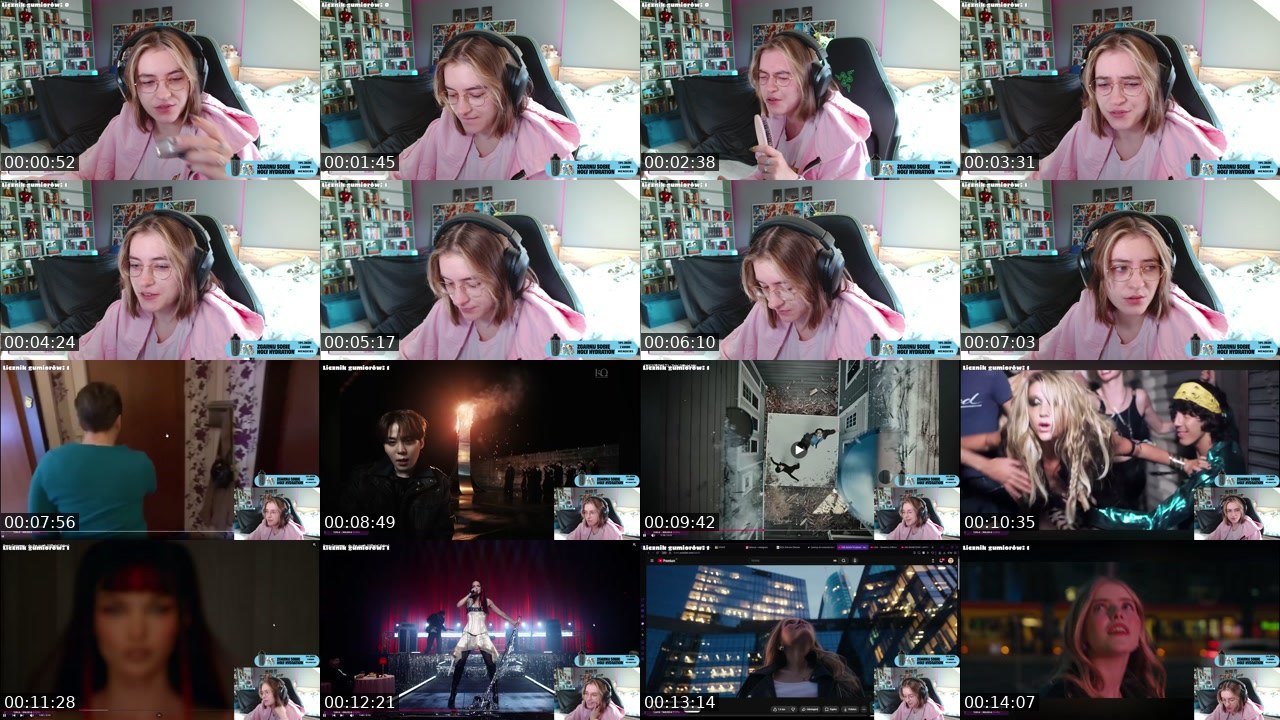 Contact-sheet preview of Menders_7's Twitch recording