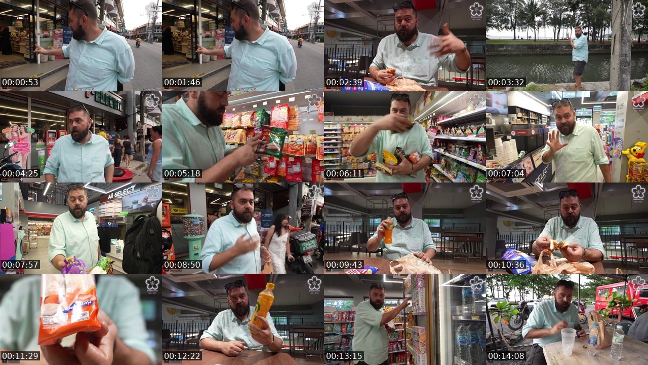 Contact-sheet preview of Sondos's Twitch recording