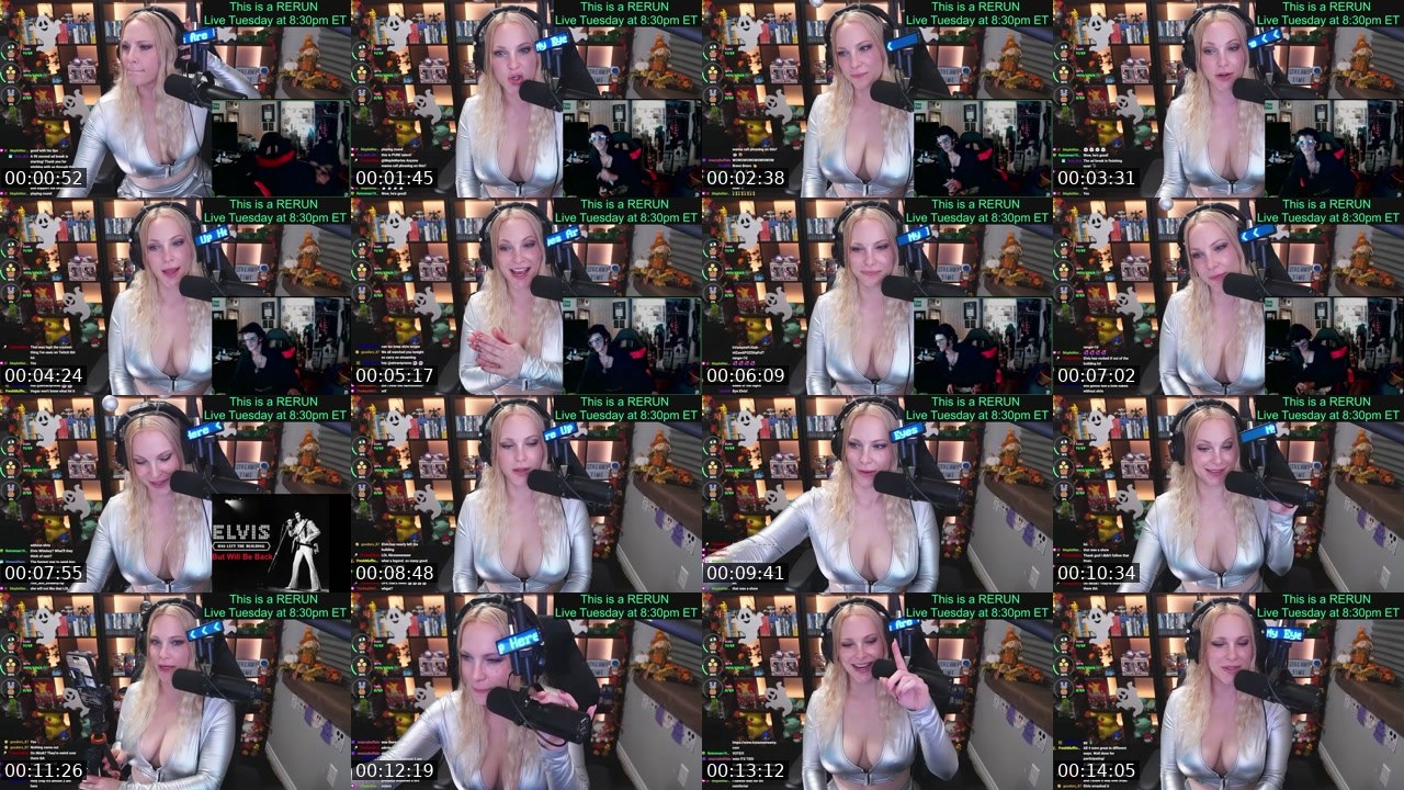 Contact-sheet preview of Hot_Ann_Streamy's Twitch recording