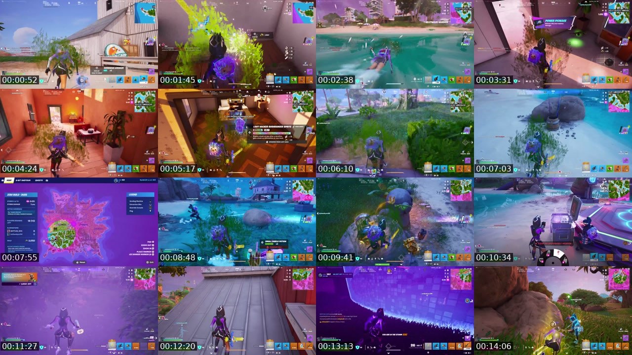 Contact-sheet preview of 2skittles0's Twitch recording