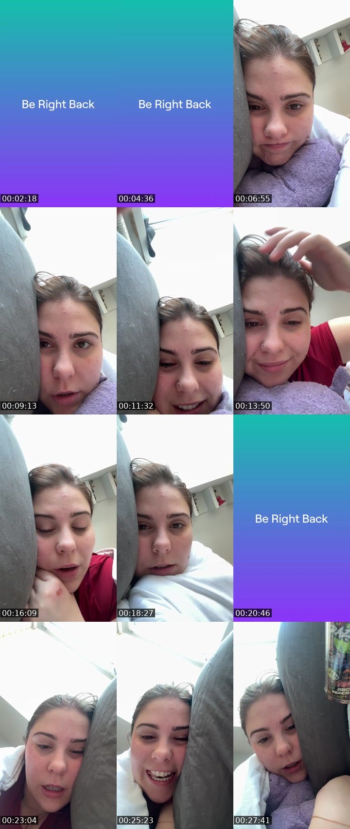 Contact-sheet preview of chickshnitty's Twitch recording