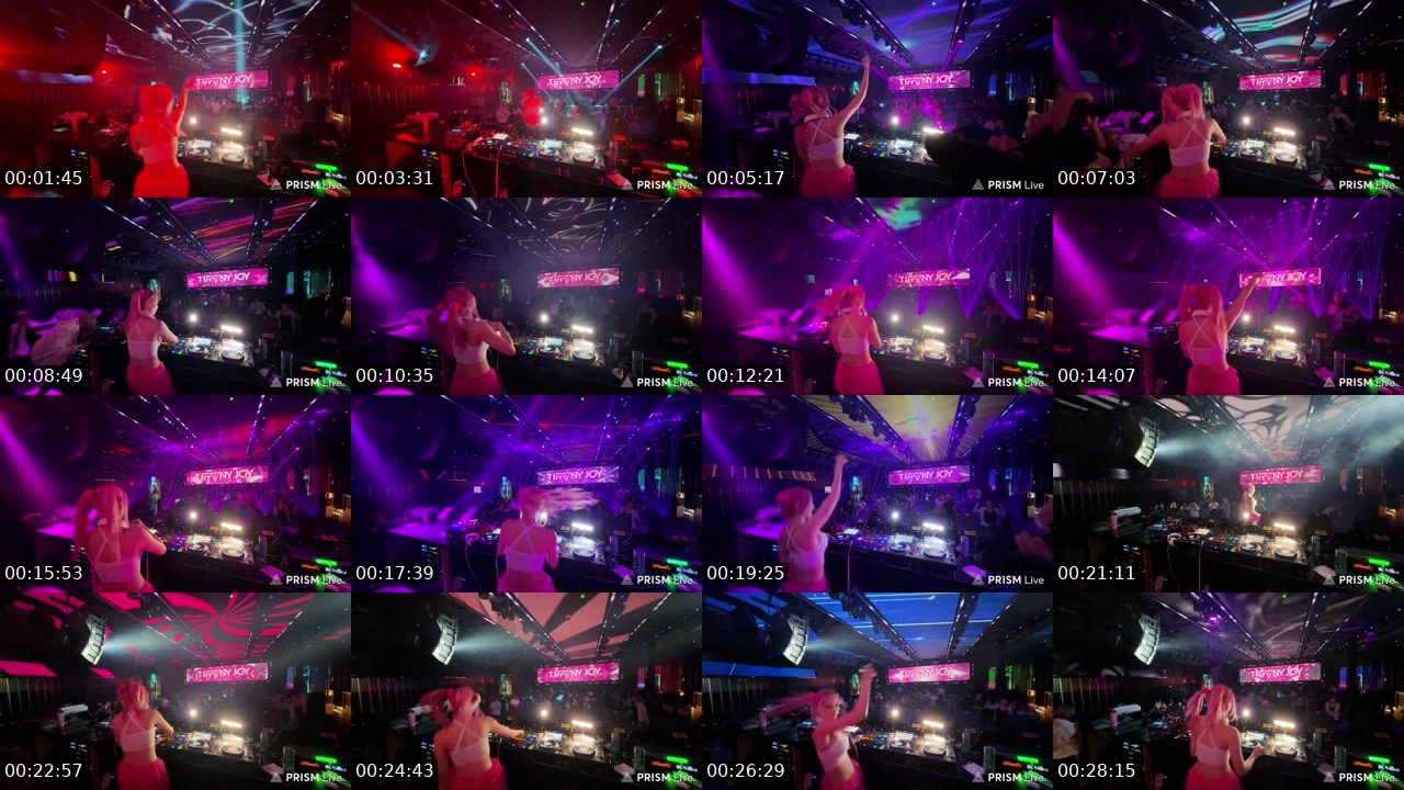 Contact-sheet preview of TIFFVNYJOY's Twitch recording