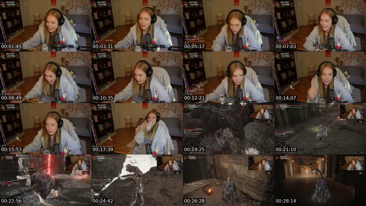 Contact-sheet preview of Merliess's Twitch recording