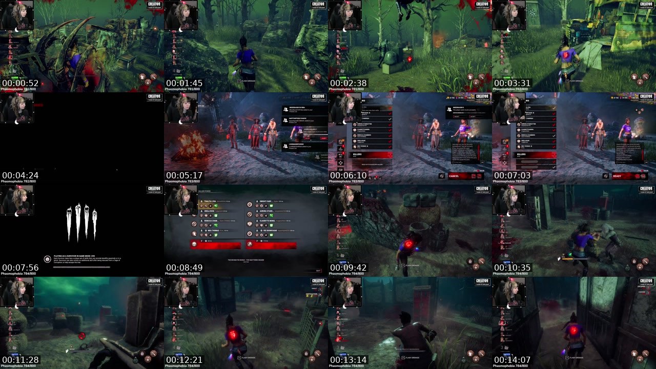 Contact-sheet preview of AbolishEGirls's Twitch recording