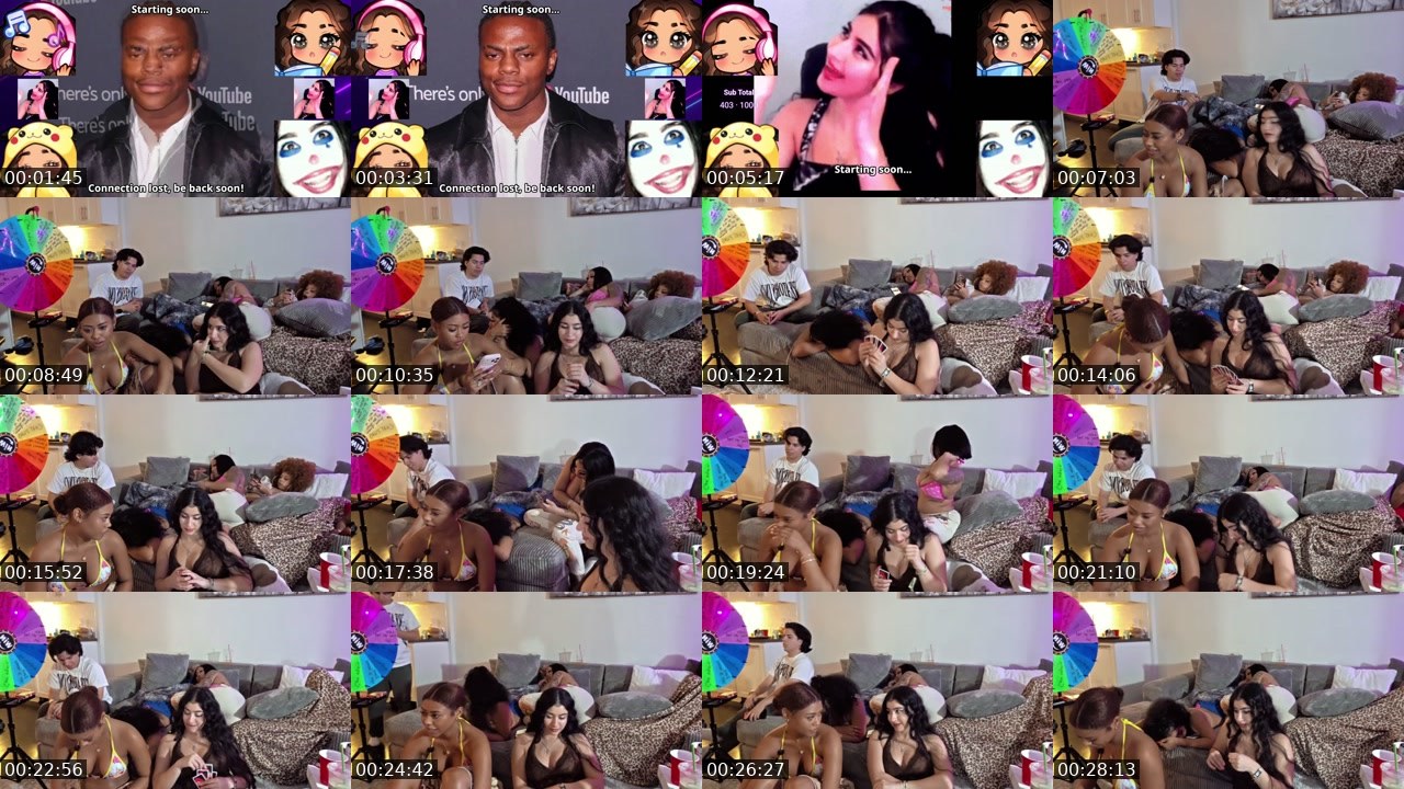Contact-sheet preview of Malek_04's Twitch recording