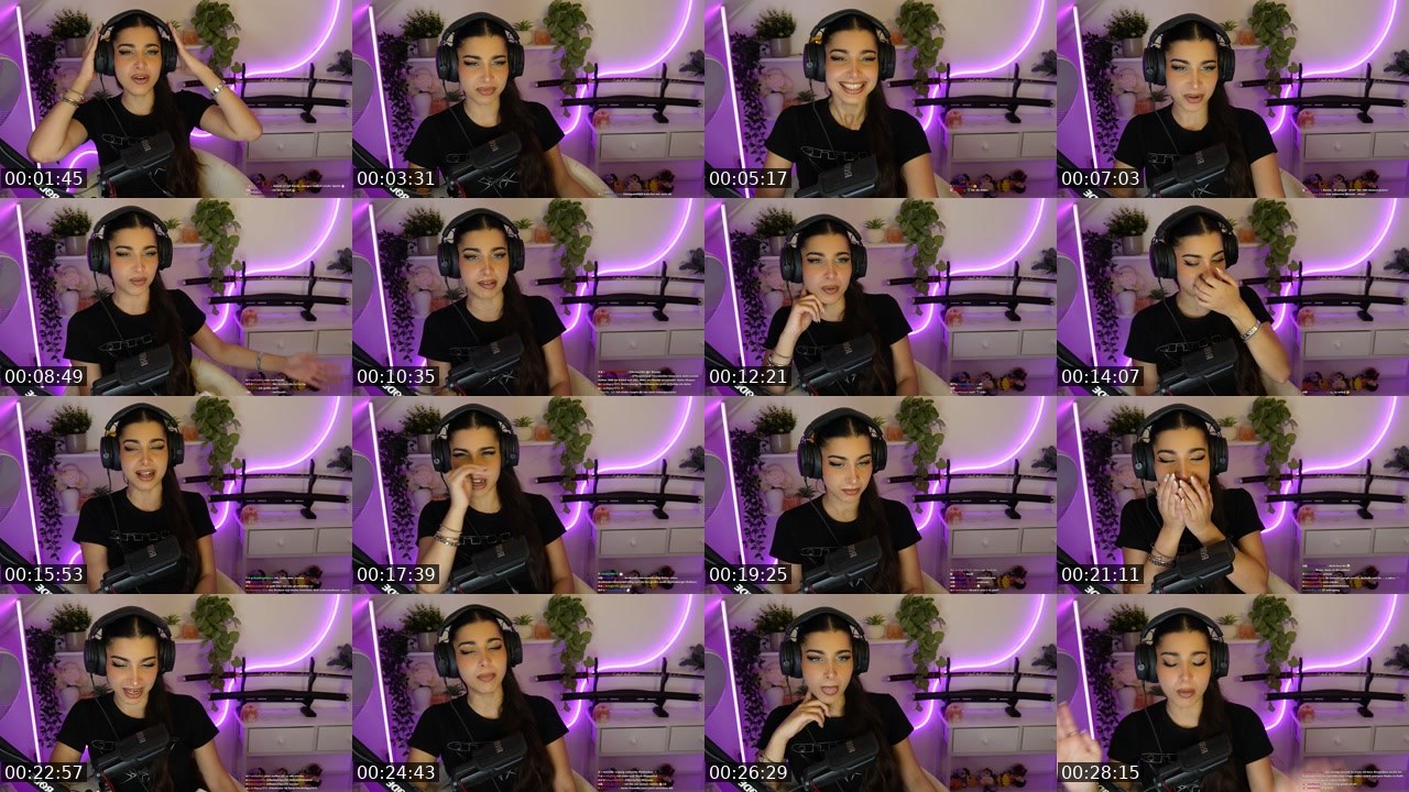 Contact-sheet preview of Naschiitaschii's Twitch recording