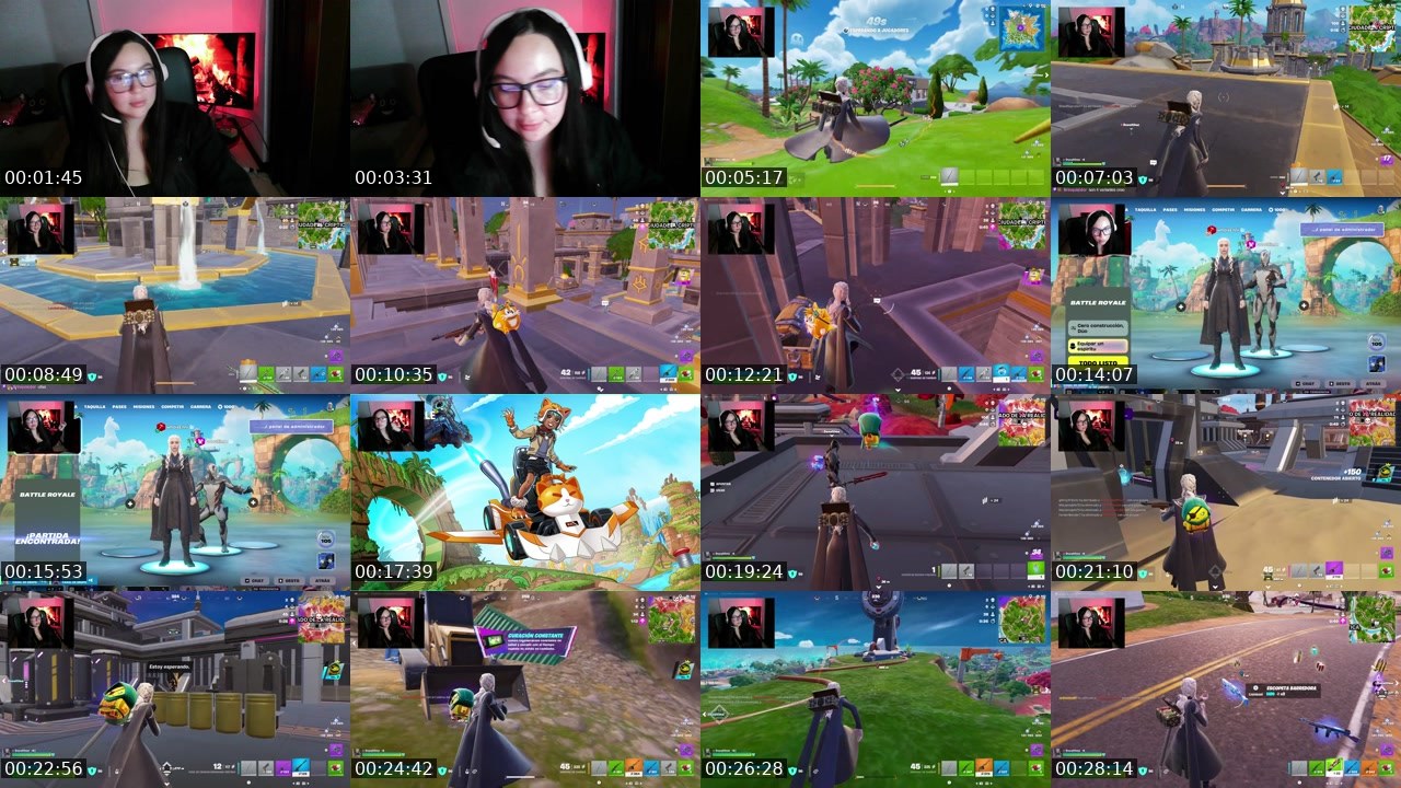 Contact-sheet preview of whoisEnni's Twitch recording