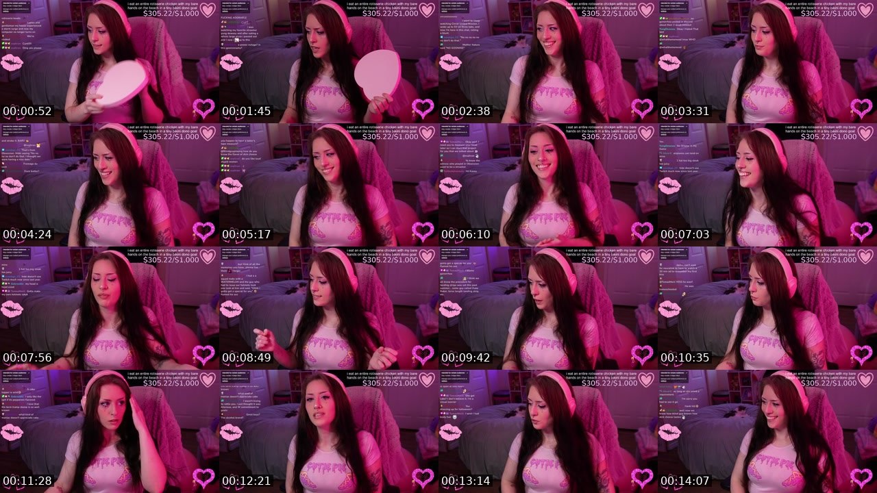 Contact-sheet preview of KawaiiKasey's Twitch recording