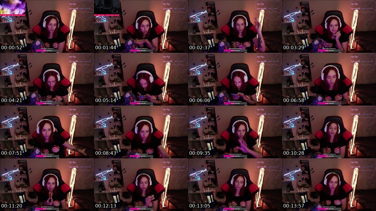 Contact-sheet preview of tancyvtrusikah's Twitch recording