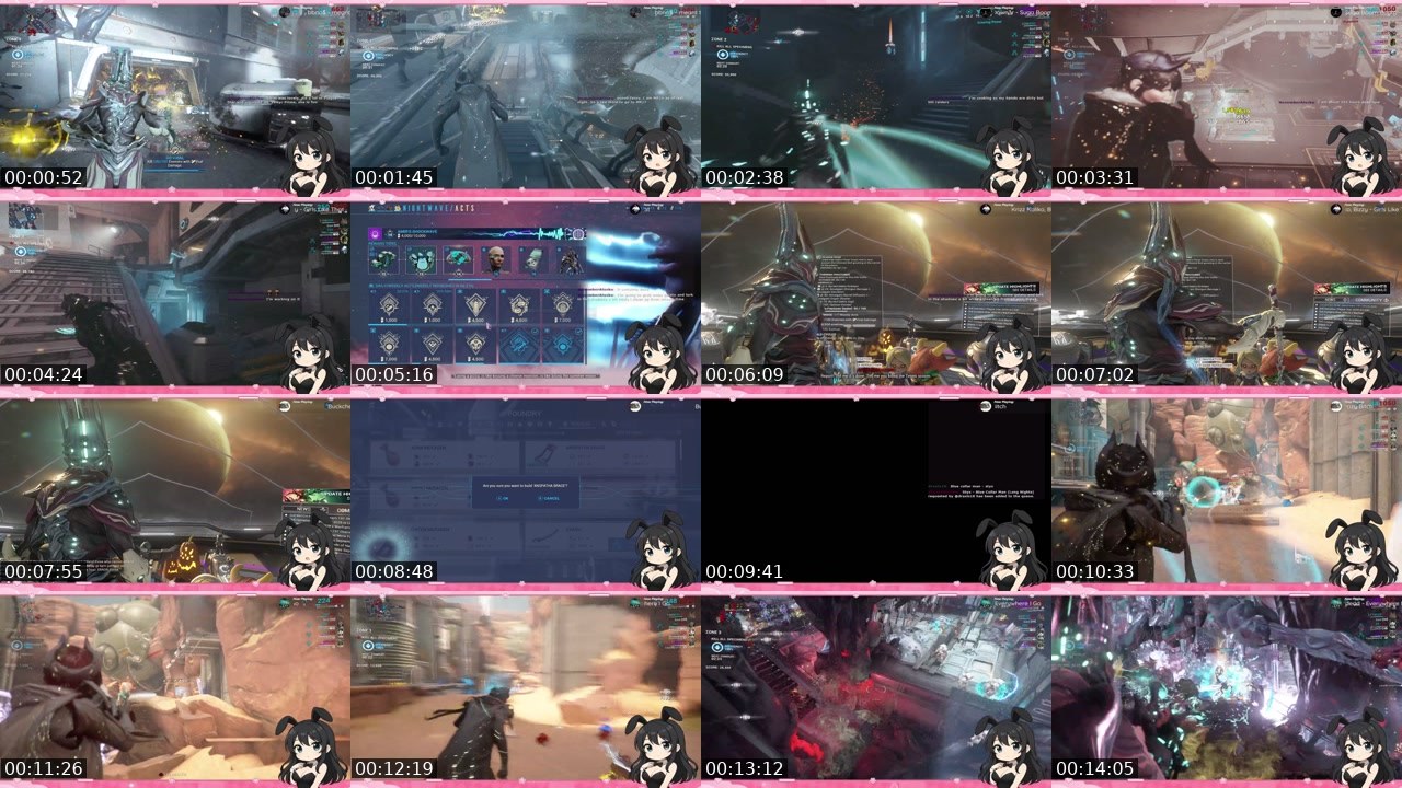 Contact-sheet preview of abyssalbunnie's Twitch recording