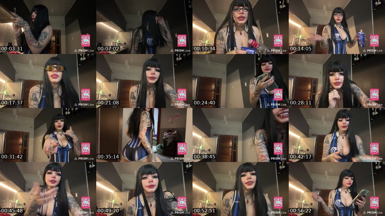 Contact-sheet preview of yasmimcattoficial's Twitch recording