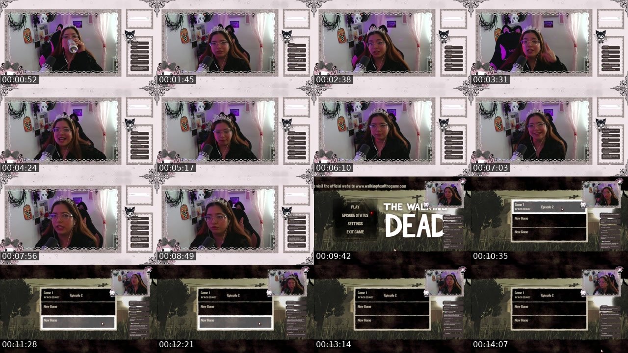 Contact-sheet preview of KyberHearttt's Twitch recording
