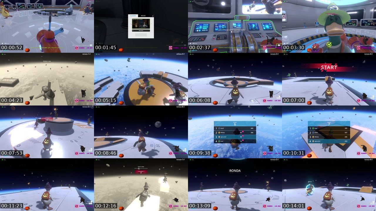 Contact-sheet preview of ChaarQueen's Twitch recording