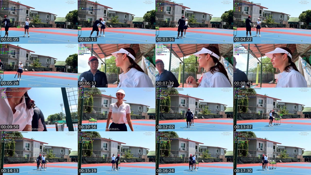 Contact-sheet preview of outplayedbyjade's Twitch recording