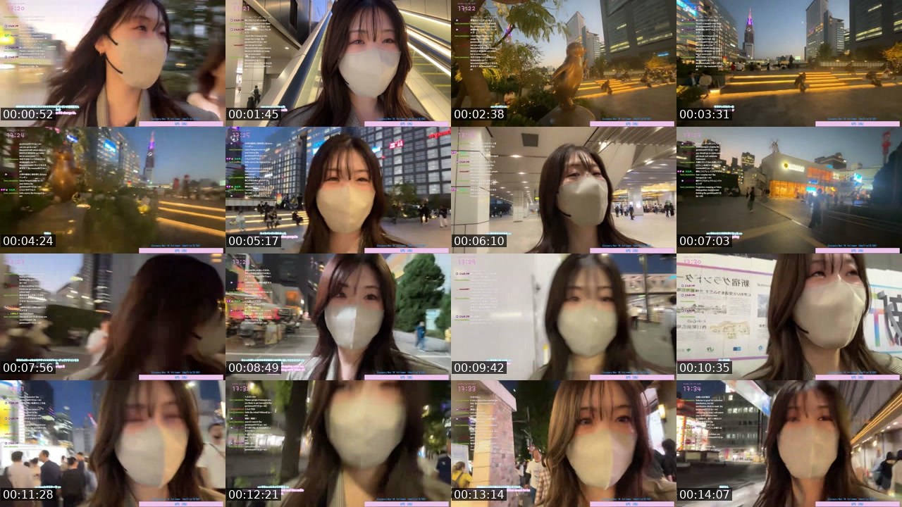 Contact-sheet preview of f_umi__'s Twitch recording