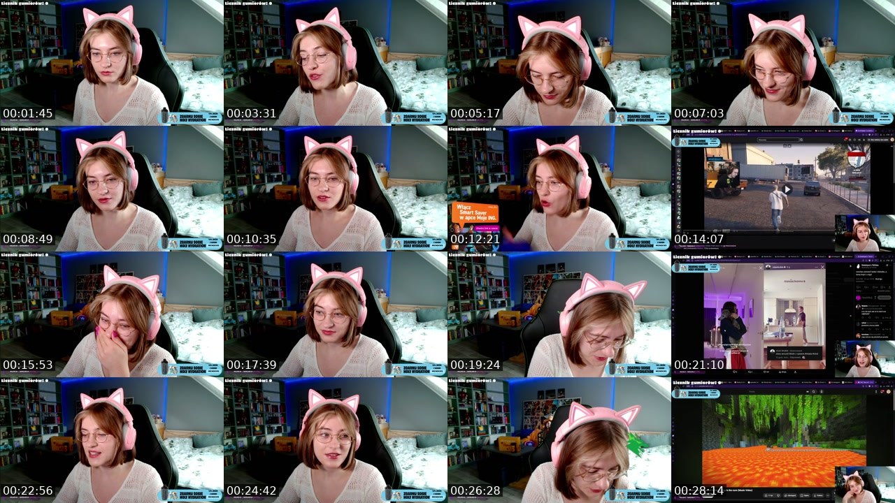 Contact-sheet preview of Menders_7's Twitch recording