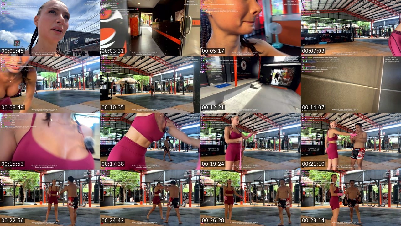 Contact-sheet preview of outplayedbyjade's Twitch recording
