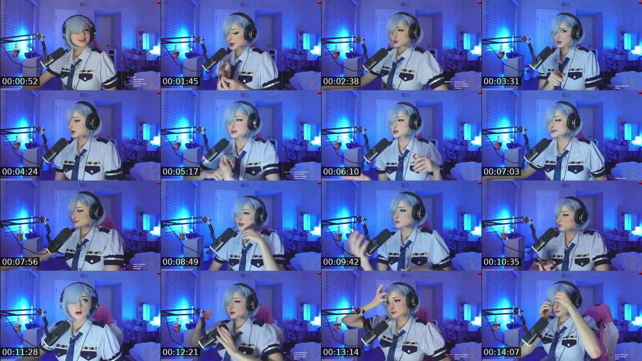 Contact-sheet preview of Cplaya2's Twitch recording