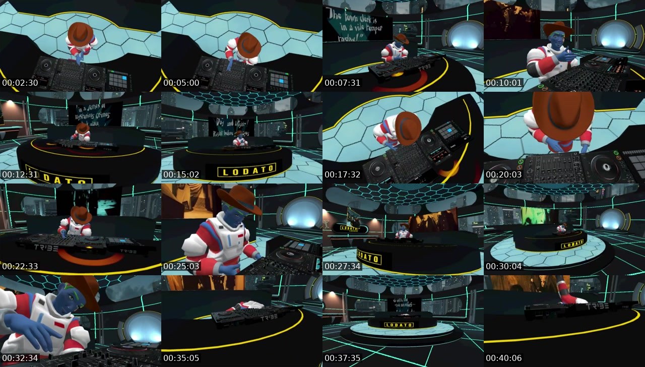 Contact-sheet preview of neonfunkinrussell's Twitch recording