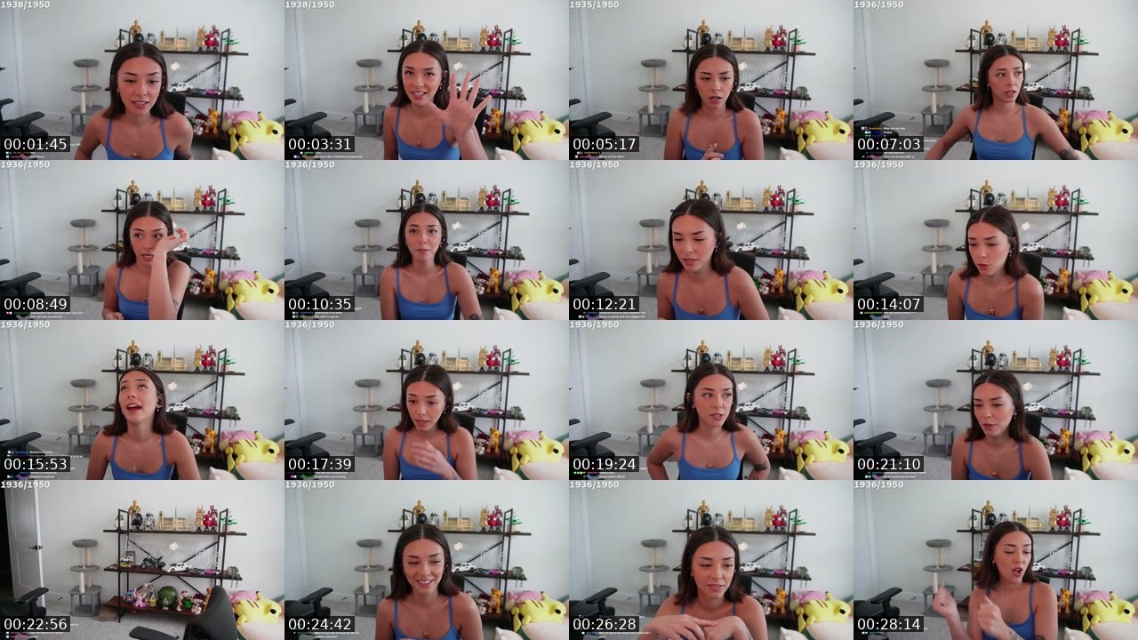 Contact-sheet preview of PsyPho's Twitch recording