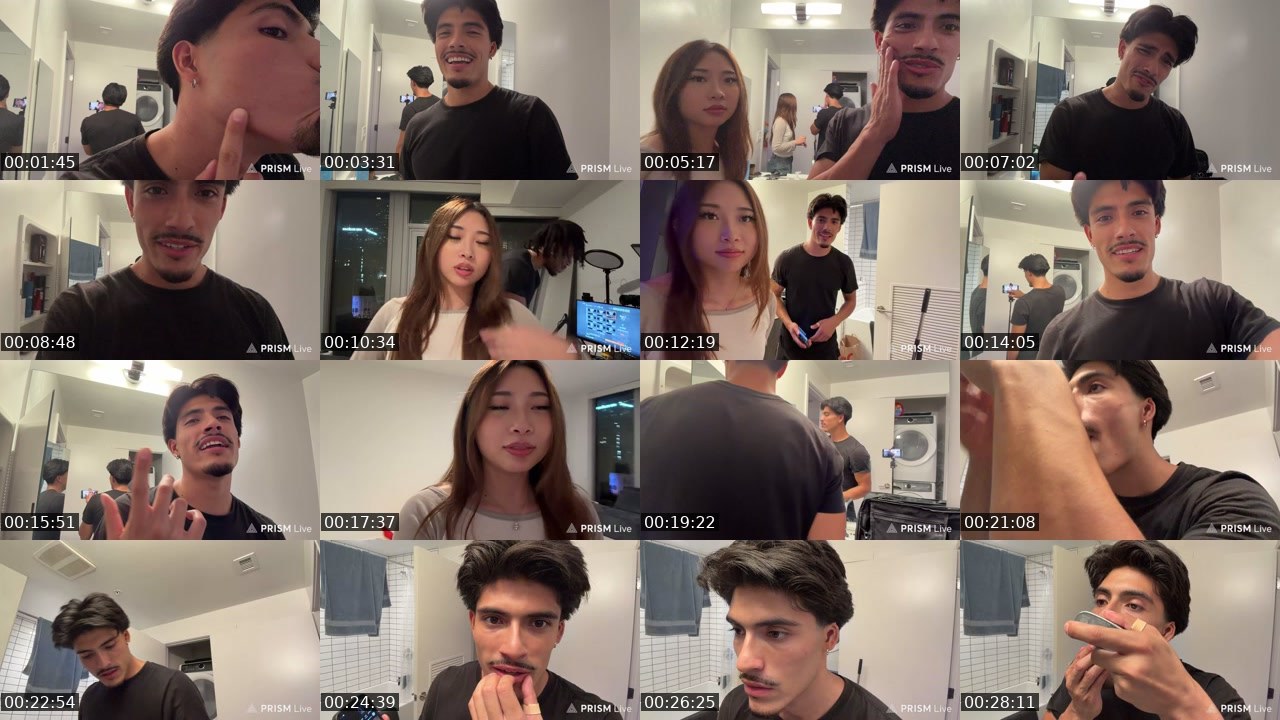 Contact-sheet preview of iizzyriizzy's Twitch recording