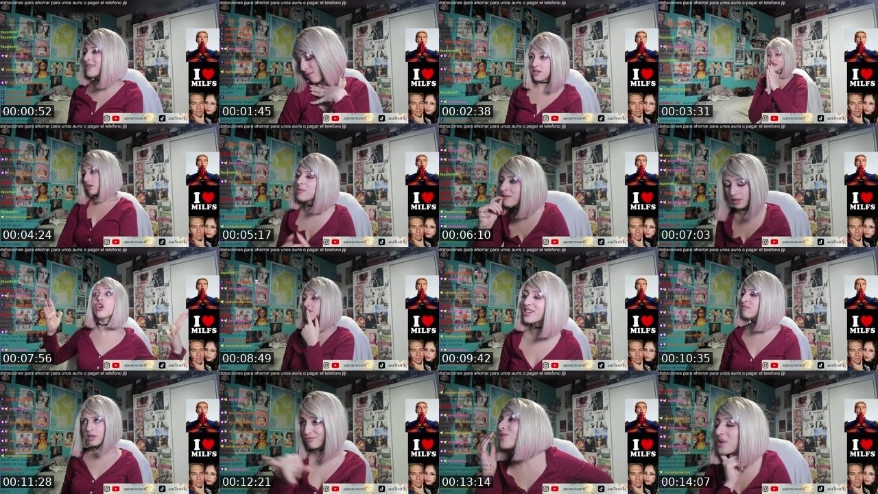 Contact-sheet preview of anonymawtf's Twitch recording