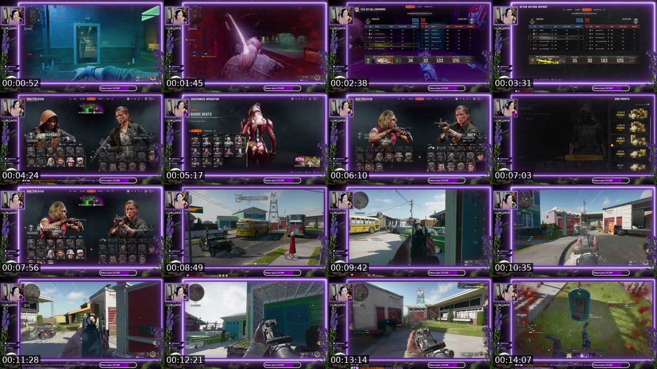 Contact-sheet preview of aconite77's Twitch recording