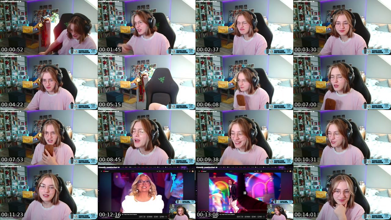 Contact-sheet preview of Menders_7's Twitch recording