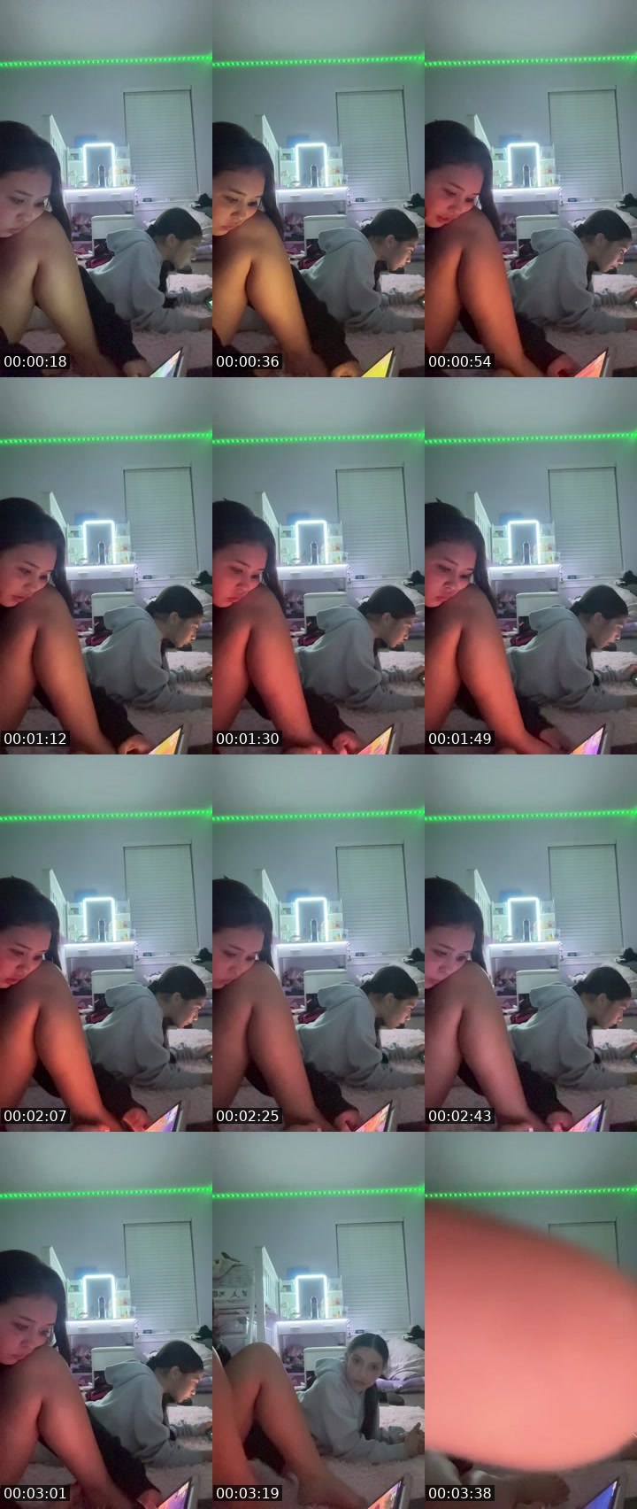 Contact-sheet preview of bea_treeyummm's Twitch recording
