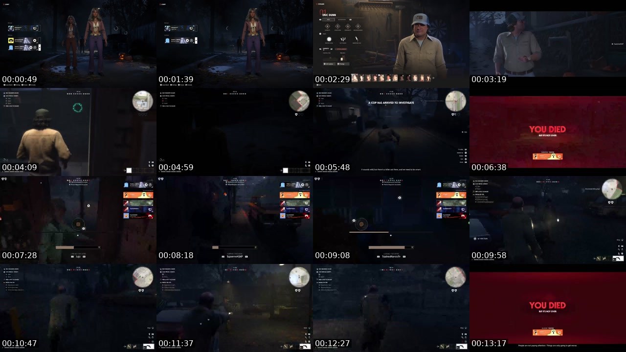 Contact-sheet preview of d34dlyd0ll's Twitch recording