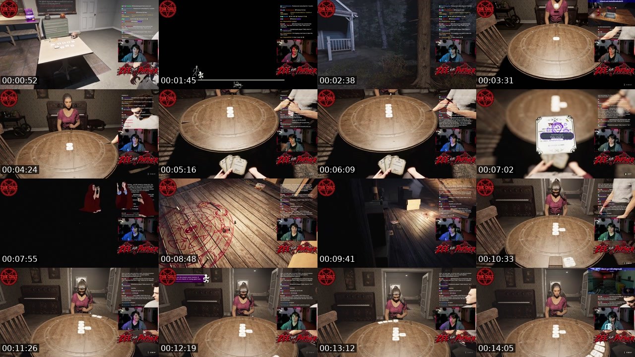 Contact-sheet preview of ambam219's Twitch recording