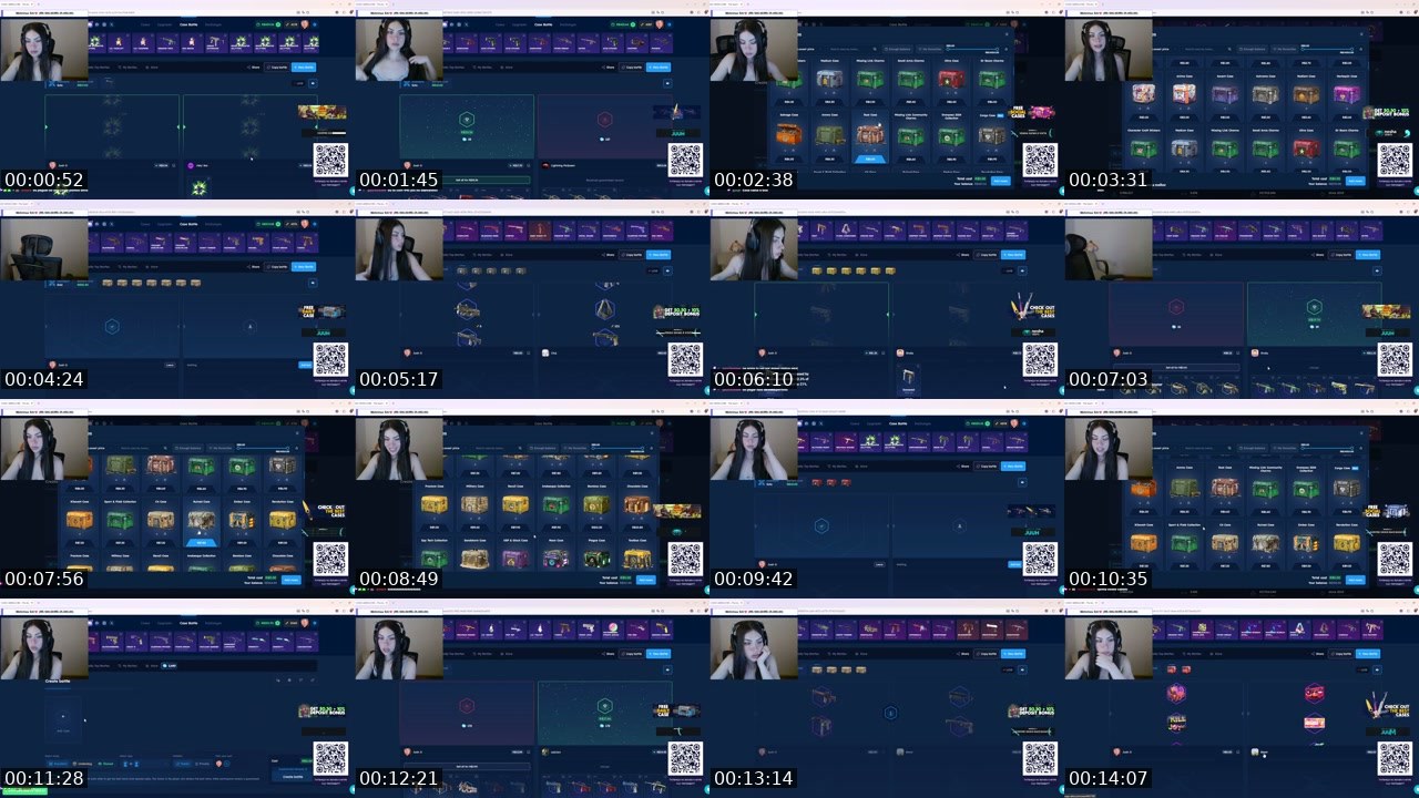 Contact-sheet preview of JuuhSantana's Twitch recording