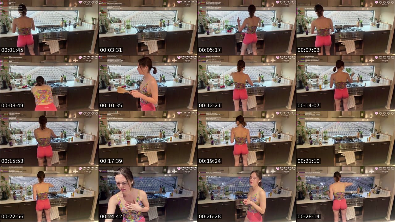 Contact-sheet preview of cassiabree's Twitch recording