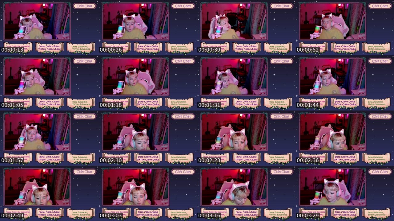 Contact-sheet preview of Rain_and_Shine22's Twitch recording