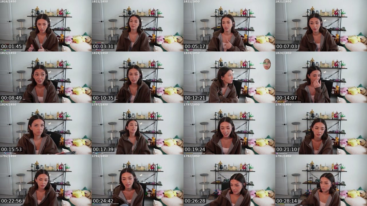Contact-sheet preview of PsyPho's Twitch recording