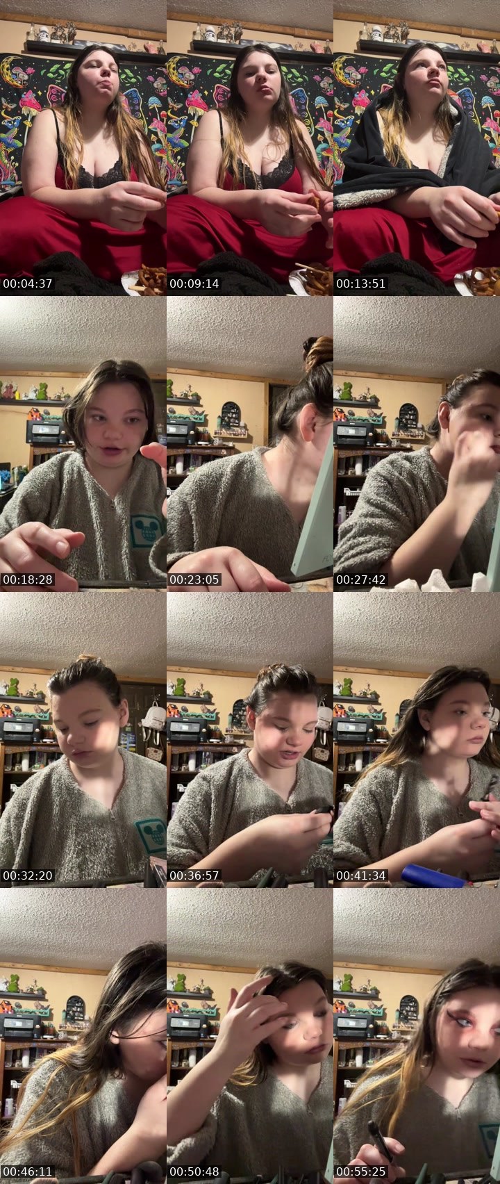 Contact-sheet preview of laynamalonee's Twitch recording
