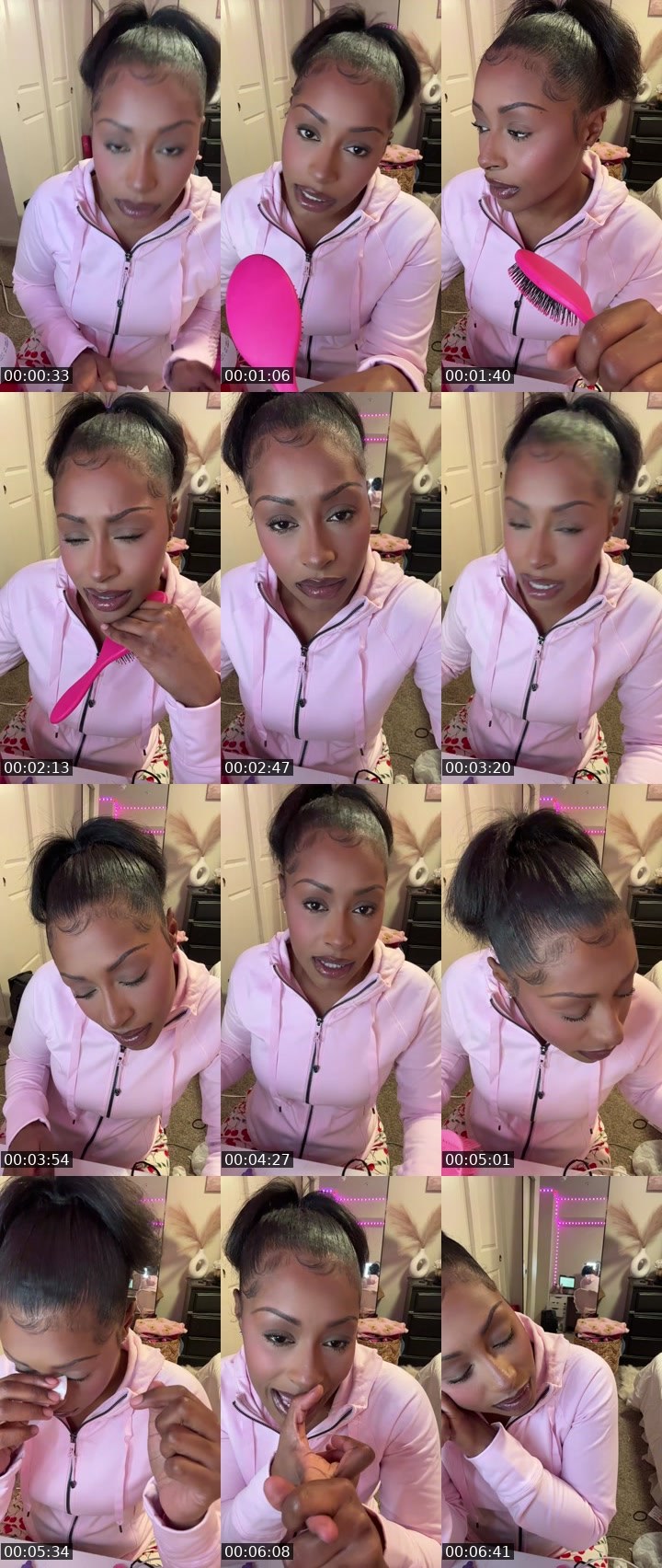 Contact-sheet preview of xziyahdiamond's Twitch recording