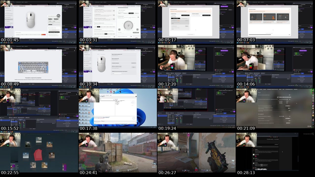 Contact-sheet preview of sitiss's Twitch recording