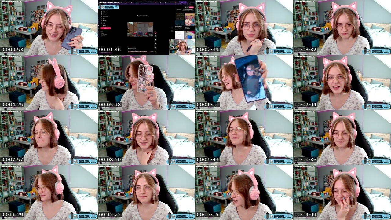 Contact-sheet preview of Menders_7's Twitch recording