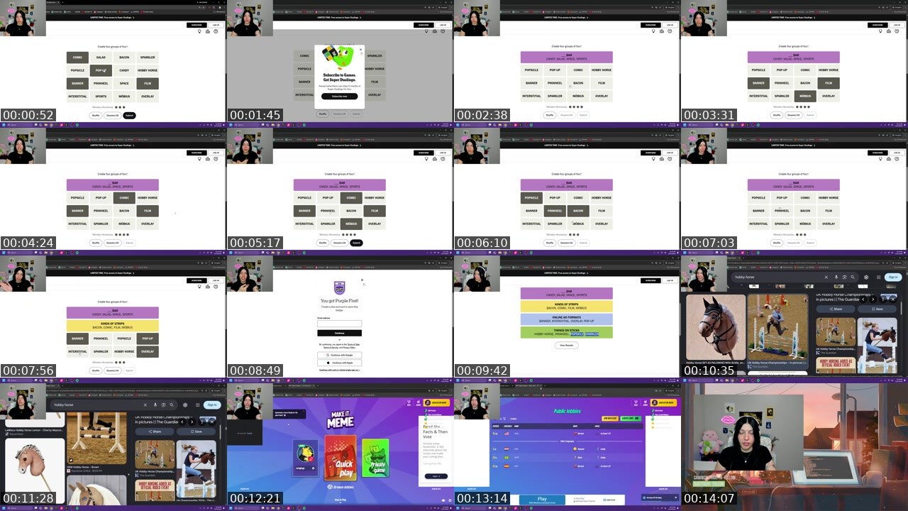 Contact-sheet preview of kelsiebbee's Twitch recording