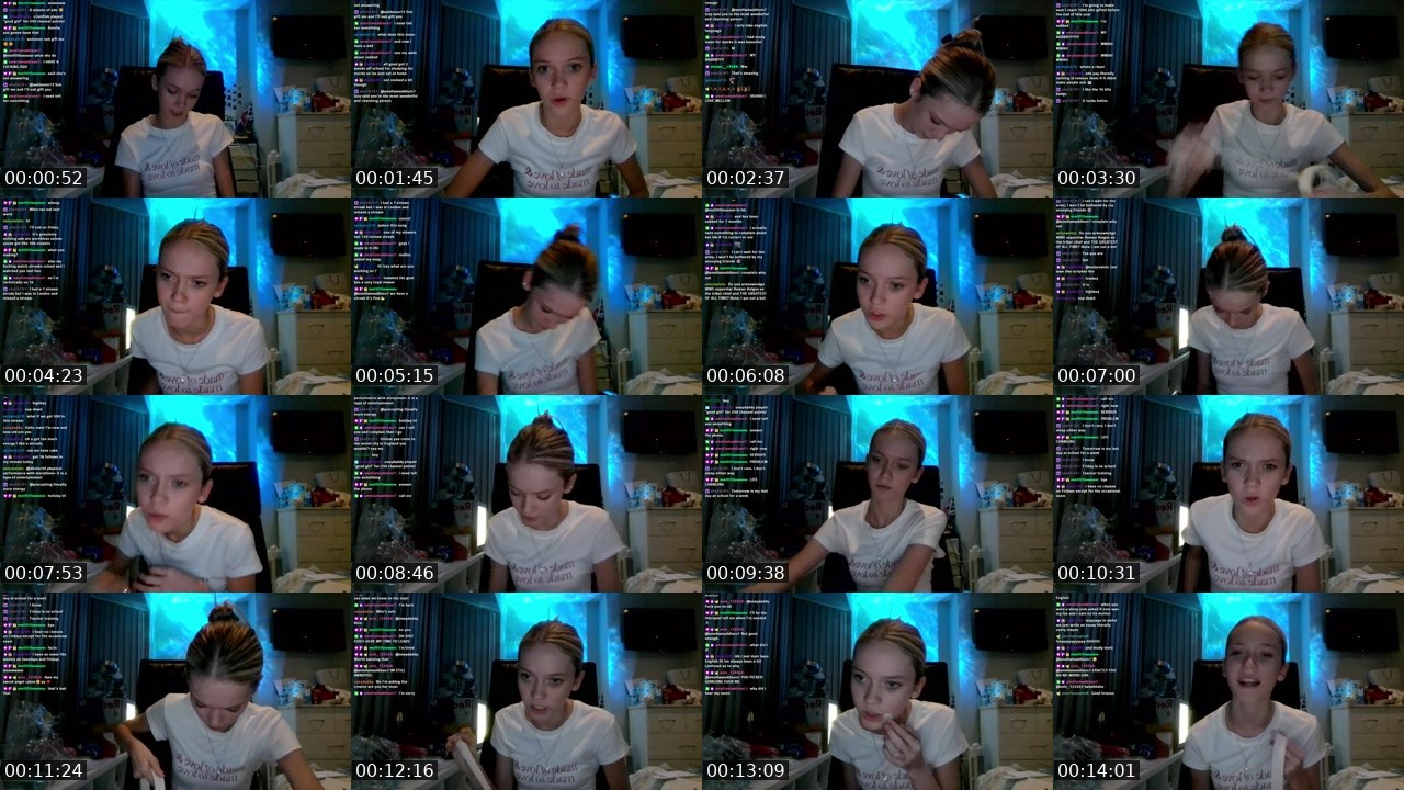 Contact-sheet preview of vineless's Twitch recording