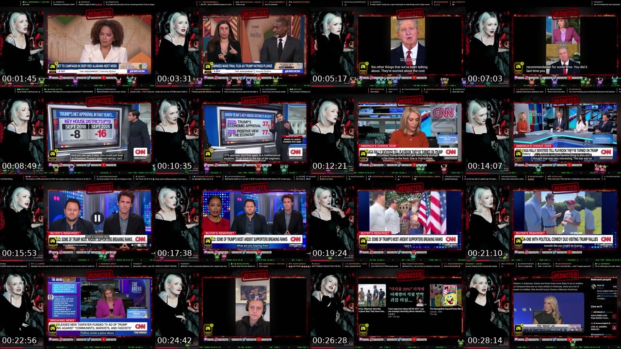 Contact-sheet preview of sadgirl's Twitch recording