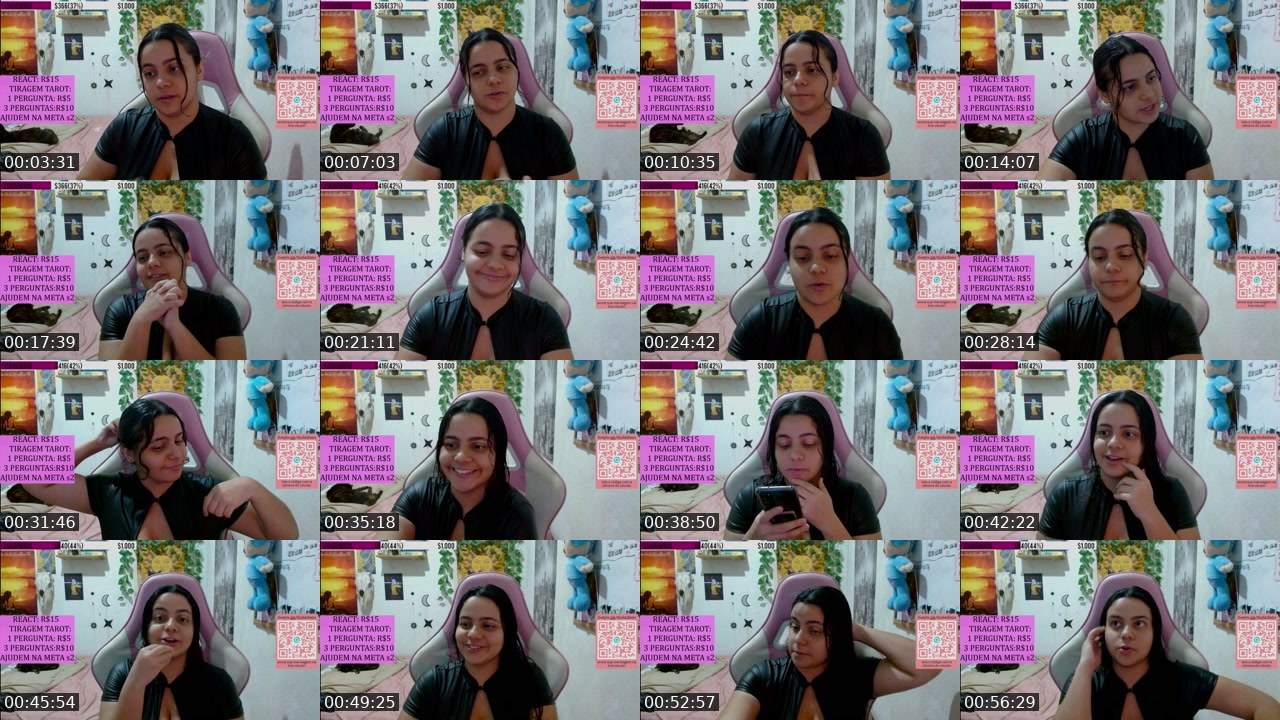 Contact-sheet preview of dudadiasx's Twitch recording