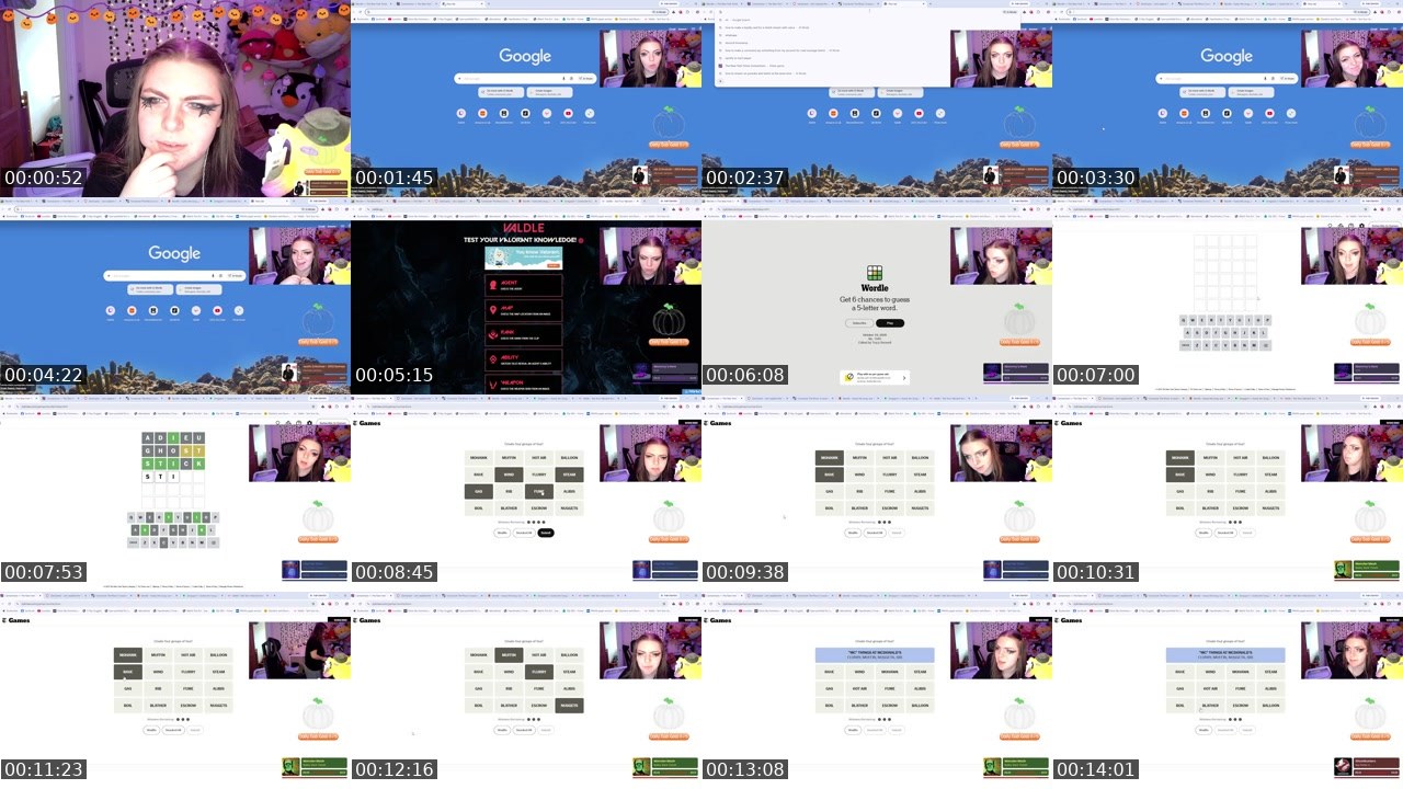 Contact-sheet preview of ilovecapybarasssss's Twitch recording